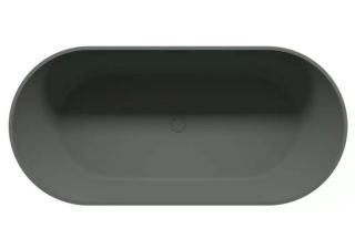 Ванна из искусственного камня Riho Bilbao B118001080 170x80см антрацит